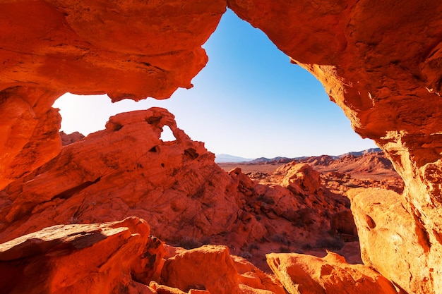 Parc d'État de la Vallée de Feu, Nevada, États-Unis