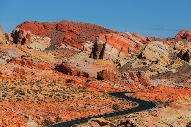 Parc d'État de la Vallée de Feu, Nevada, États-Unis