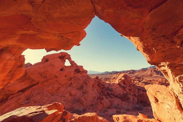 Parc d'État de la Vallée de Feu, Nevada, États-Unis