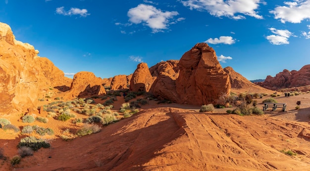 Parc d'État de la Vallée de Feu, États-Unis