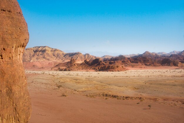 Parc Timna près d'Eilat dans le sud d'Israël, désert