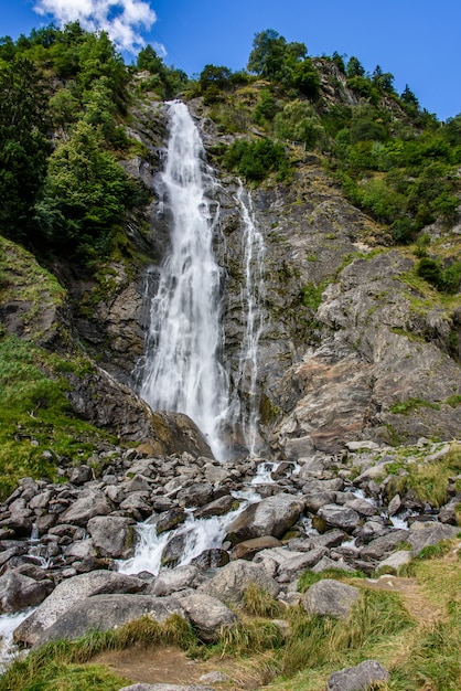 Parcines Waterfall