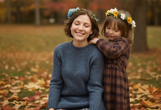 Photo un parent qui embrasse un bébé