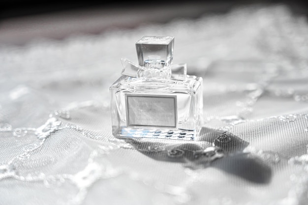 Photo parfum avec une sensation de transparence