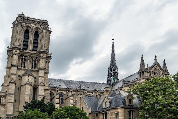 De Paris Cathédrale Notre-Dame de Paris. La France