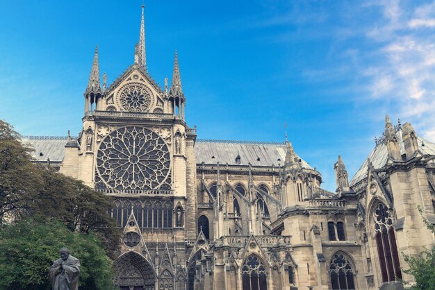 De Paris Cathédrale Notre-Dame de Paris. La France