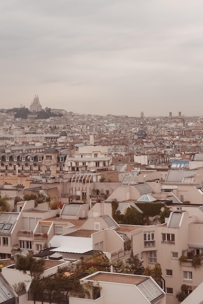 Paris Vue sur les toits de la ville