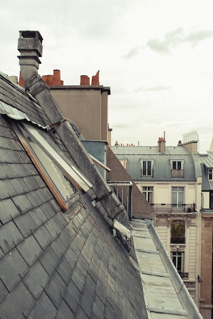 Paris Vue sur les toits de la ville