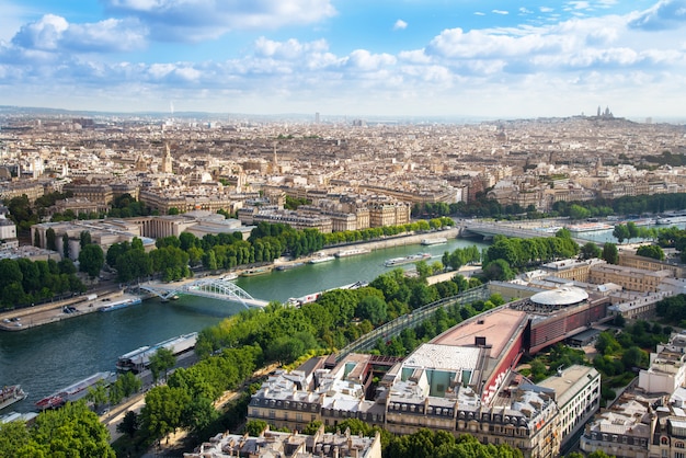 Paris vue de la tour eiffel