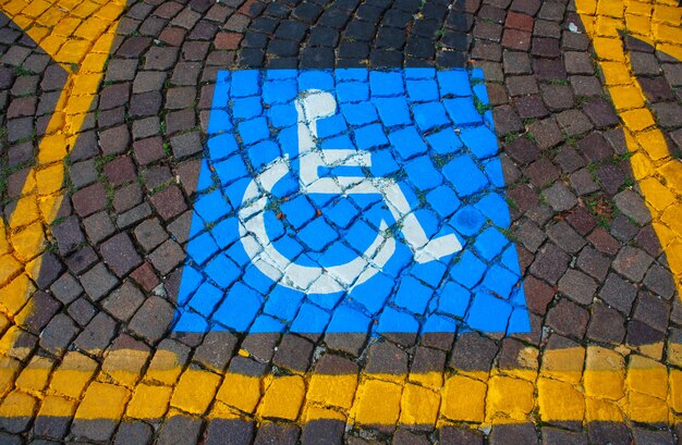 Parking pour handicapés