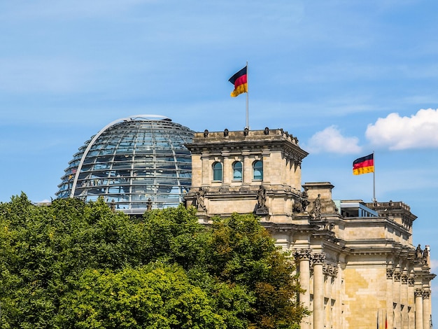 Parlement HDR du Reichstag à Berlin