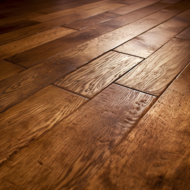 Photo parquet en bois pour le fond et la texture