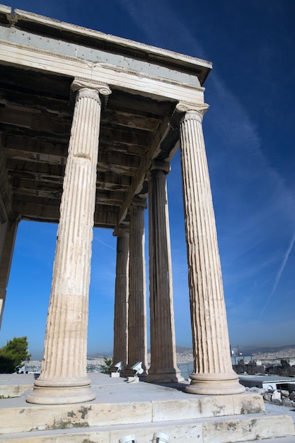 Parthénon sur l'Acropole d'Athènes