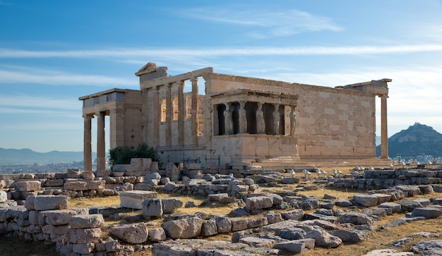 Parthénon sur l'Acropole d'Athènes