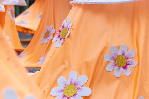 Participants au festival du défilé de carnaval