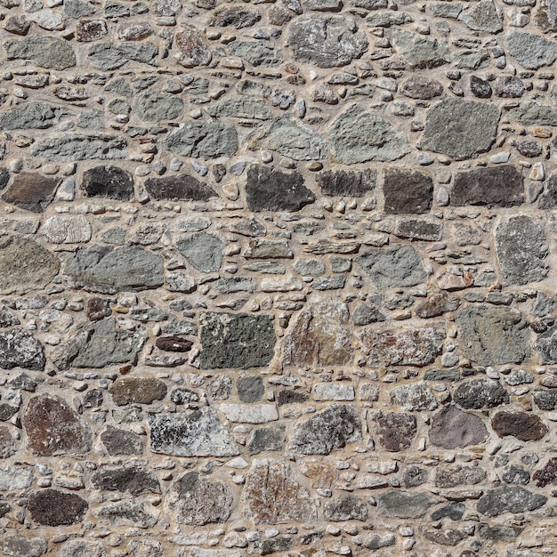 Une partie de l'ancien fond de texture de mur de pierre de château. photo de haute qualité