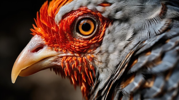 Partridge grise d'oiseau