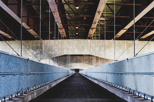 La passerelle a été revisitée.