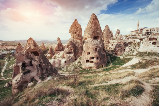 Passez en revue les formations géologiques uniques en Cappadoce, en Turquie. Kappa