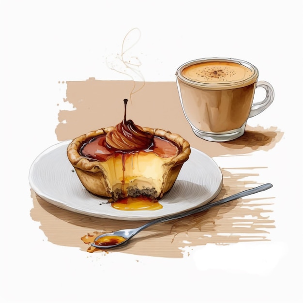 Pastel de nata végétalien