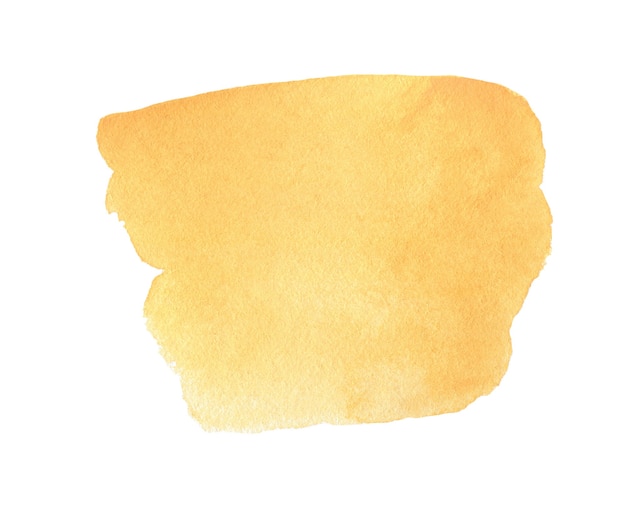 Pastel orange abstrait dessinés à la main fond aquarelle pour texte ou logo Clipart aquarelle