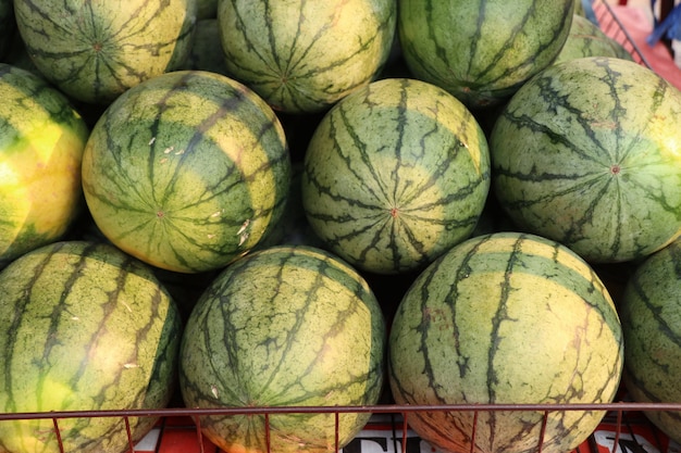 pastèque à la nourriture de rue