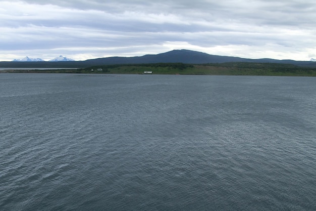 Patagonie depuis le ferry de Puerto Natales