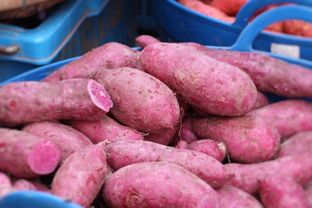 Patate douce à la nourriture de rue