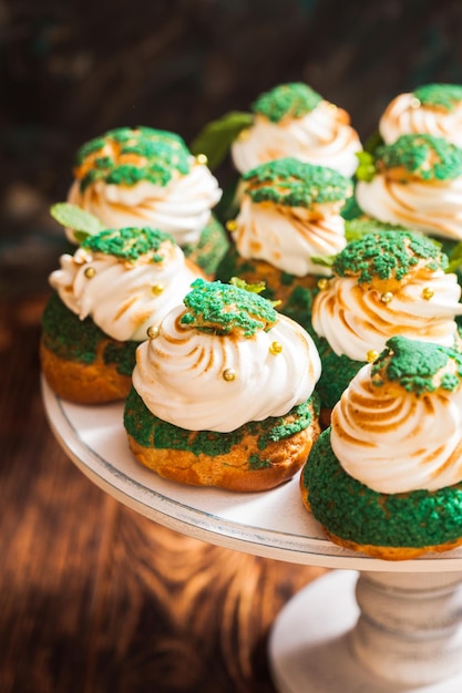 Pâte à choux sucrée au chou blanc