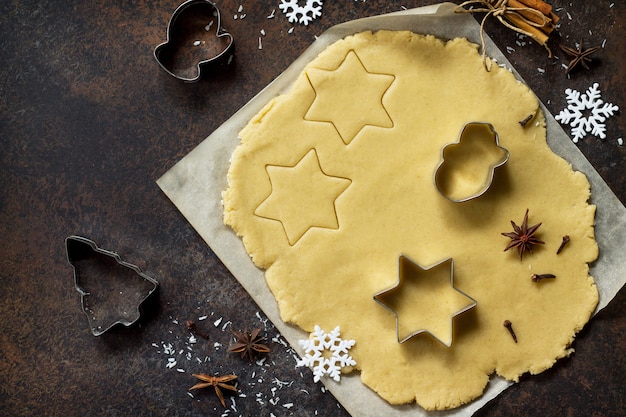 Pâte à pain d'épices pour biscuits de Noël