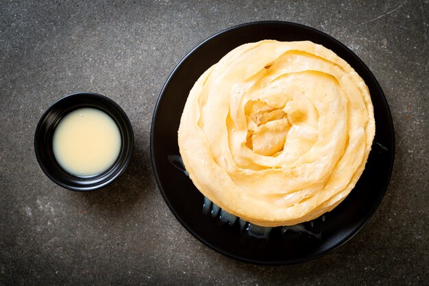 pâte de roti croustillante frite