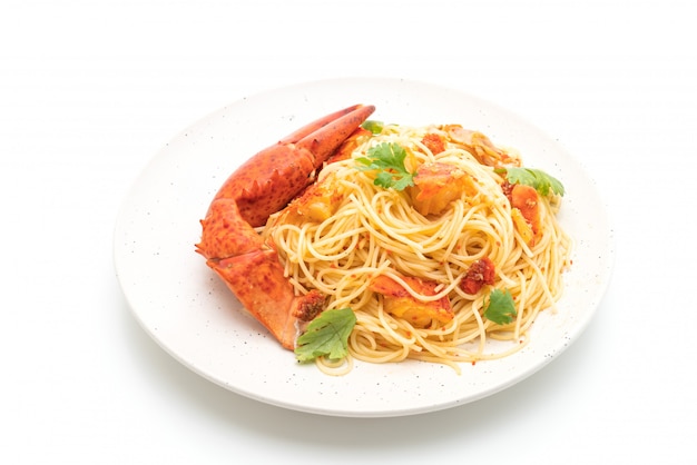 Pâtes all&#39;astice ou spaghetti au homard - Cuisine italienne
