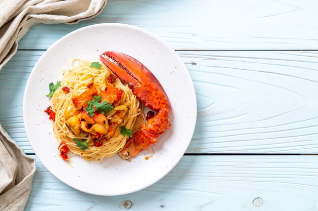 Pâtes all'astice ou spaghetti au homard