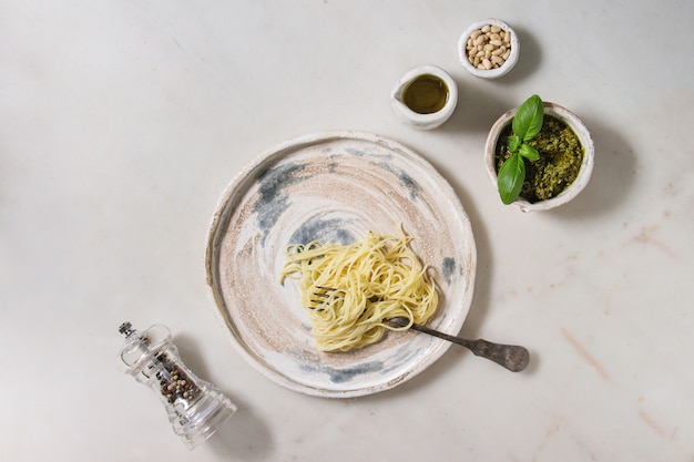 Pâtes au pesto