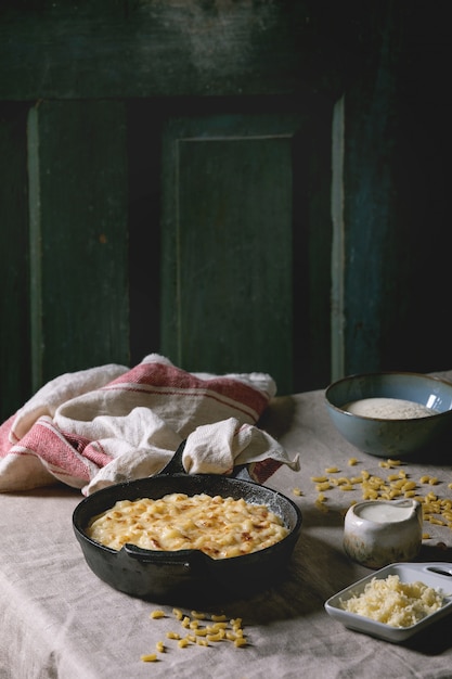 Pâtes italiennes au fromage