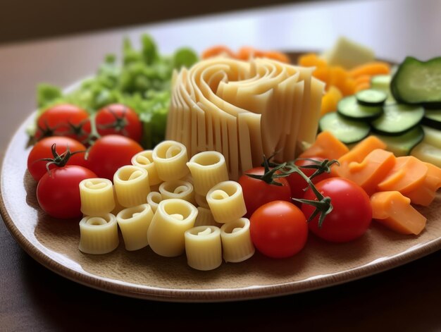 Pâtes italiennes Rigatoni