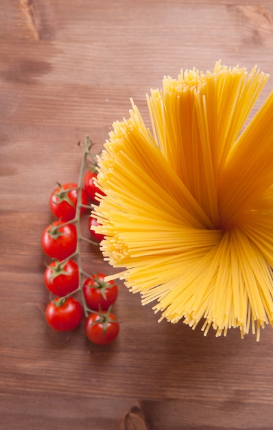 Pâtes et tomates