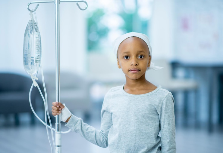 Photo patient atteint de cancer
