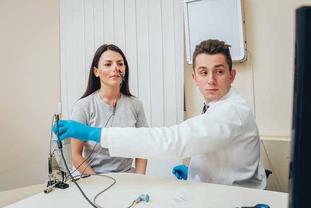 Photo patient à la clinique de neuropathologie