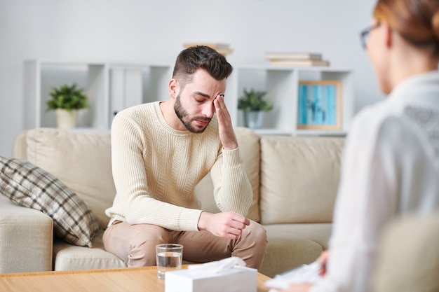 Patient stressé