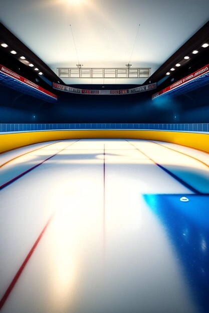 Patinoire de hockey