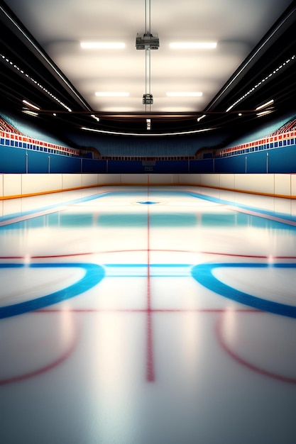 Patinoire de hockey