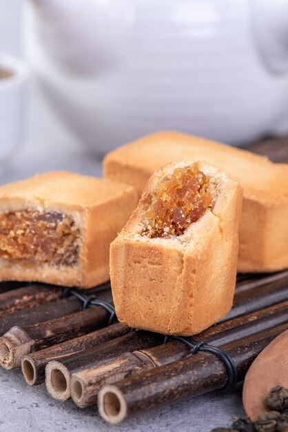 Pâtisserie à l'ananas - célèbre dessert taïwanais