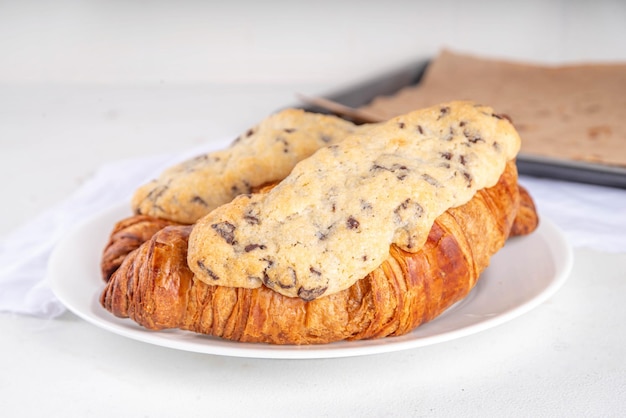 Une pâtisserie à dessert sucrée à la mode