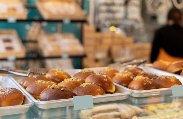 Photo pâtisserie sur plateau