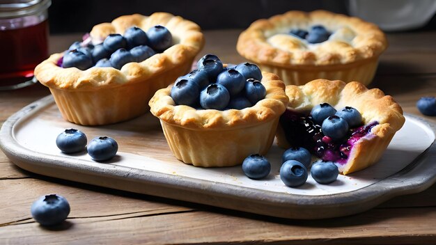 Pâtisseries à base de bleuets