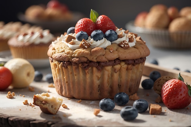 Pâtisseries sucrées faites maison