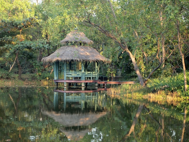 Pavillon en bois