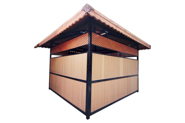 Pavillon fleuri pour le jardin