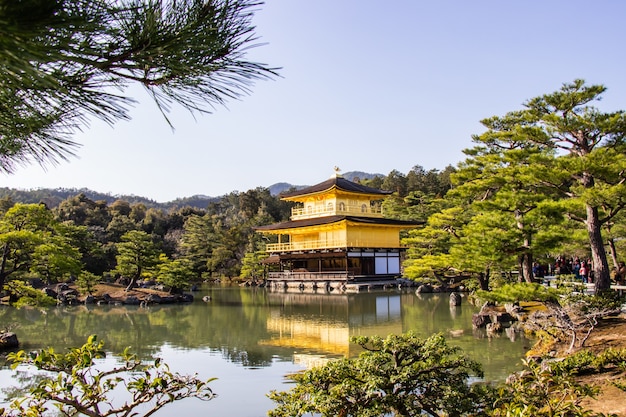 Pavillon d&#39;or du temple Kinkaku-ji